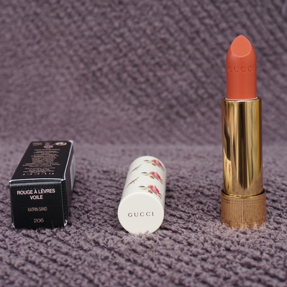 Gucci | Makeup | Gucci Lipstick Katrin Sand Sheer Brand New In Box |  Poshmark